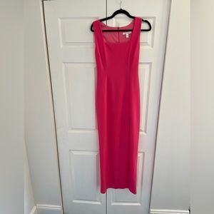 Ava + Esme hot pink floor length dress, women’s size M